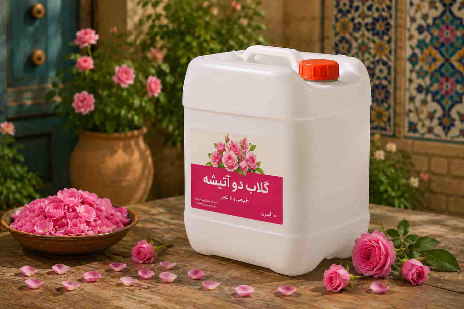 گلاب کاشان عمده مناسب تامین بازار و صادرات